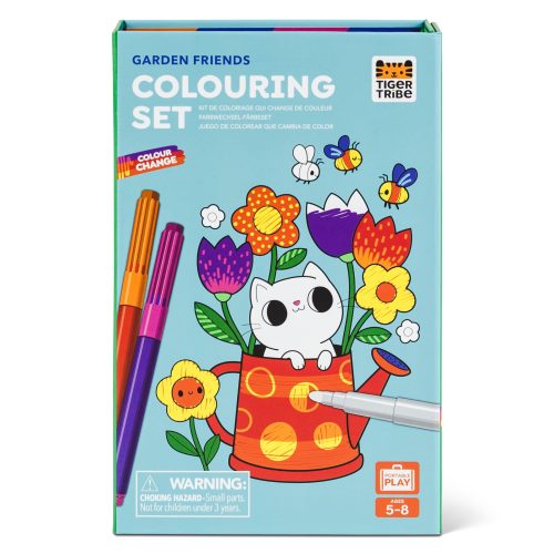 Colour Change Colouring Set Garden Friends