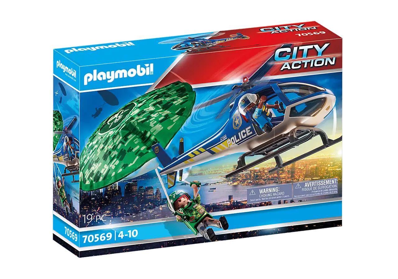 Playmobil Police Parachute Search