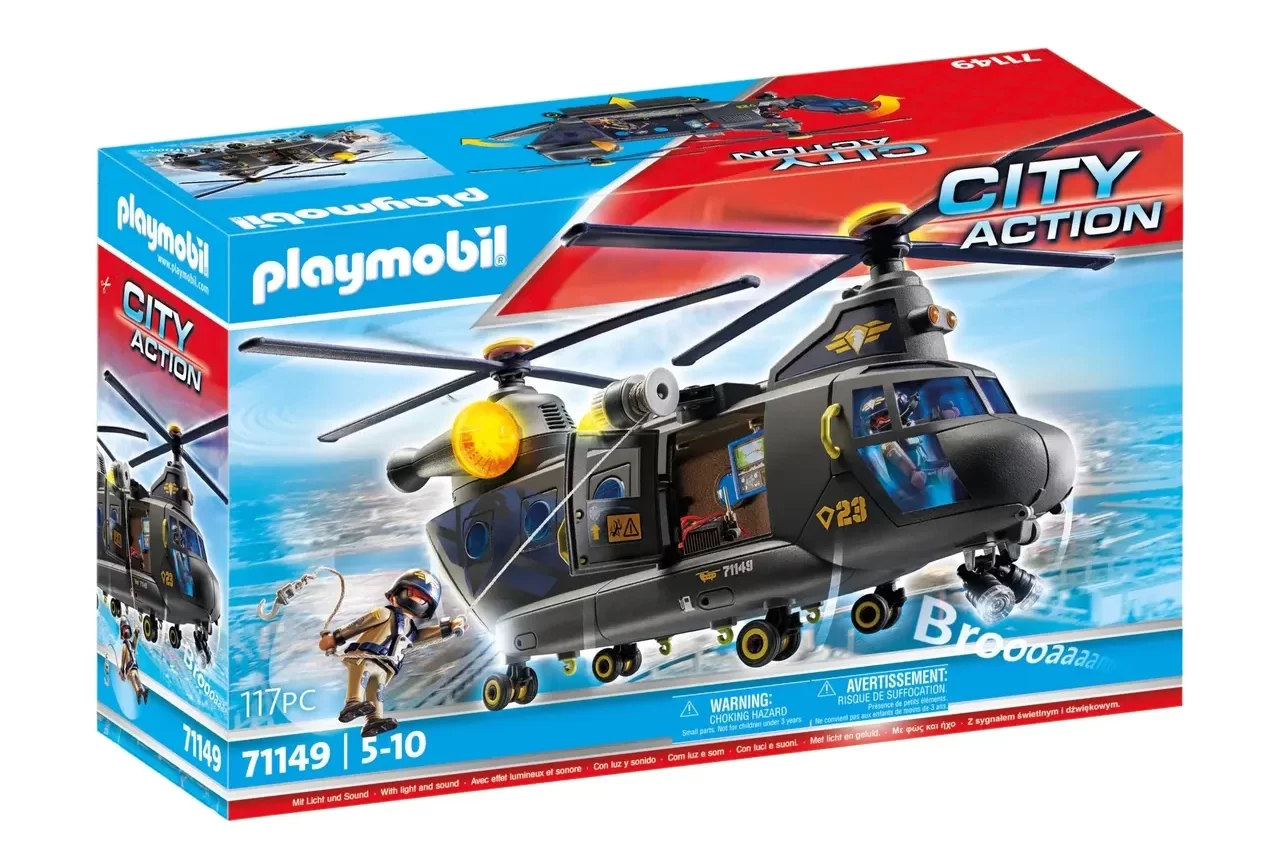 711499 Playmobil Tactical Unit Rescue Aircraft