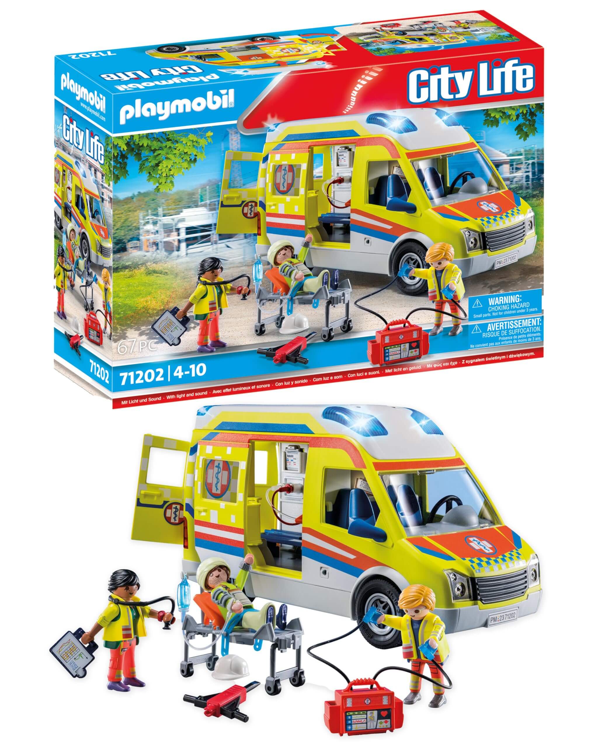 Playmobil Ambulance with Lights and Sound