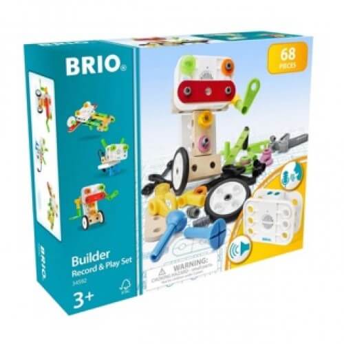 Brio Builder Record Play Set 68pc
