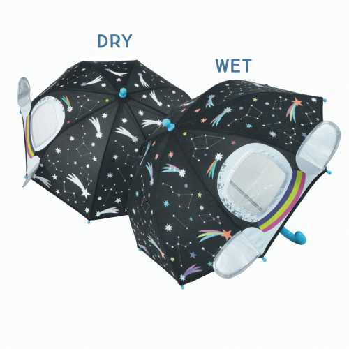 Colour Changing 3D Umbrella - Space