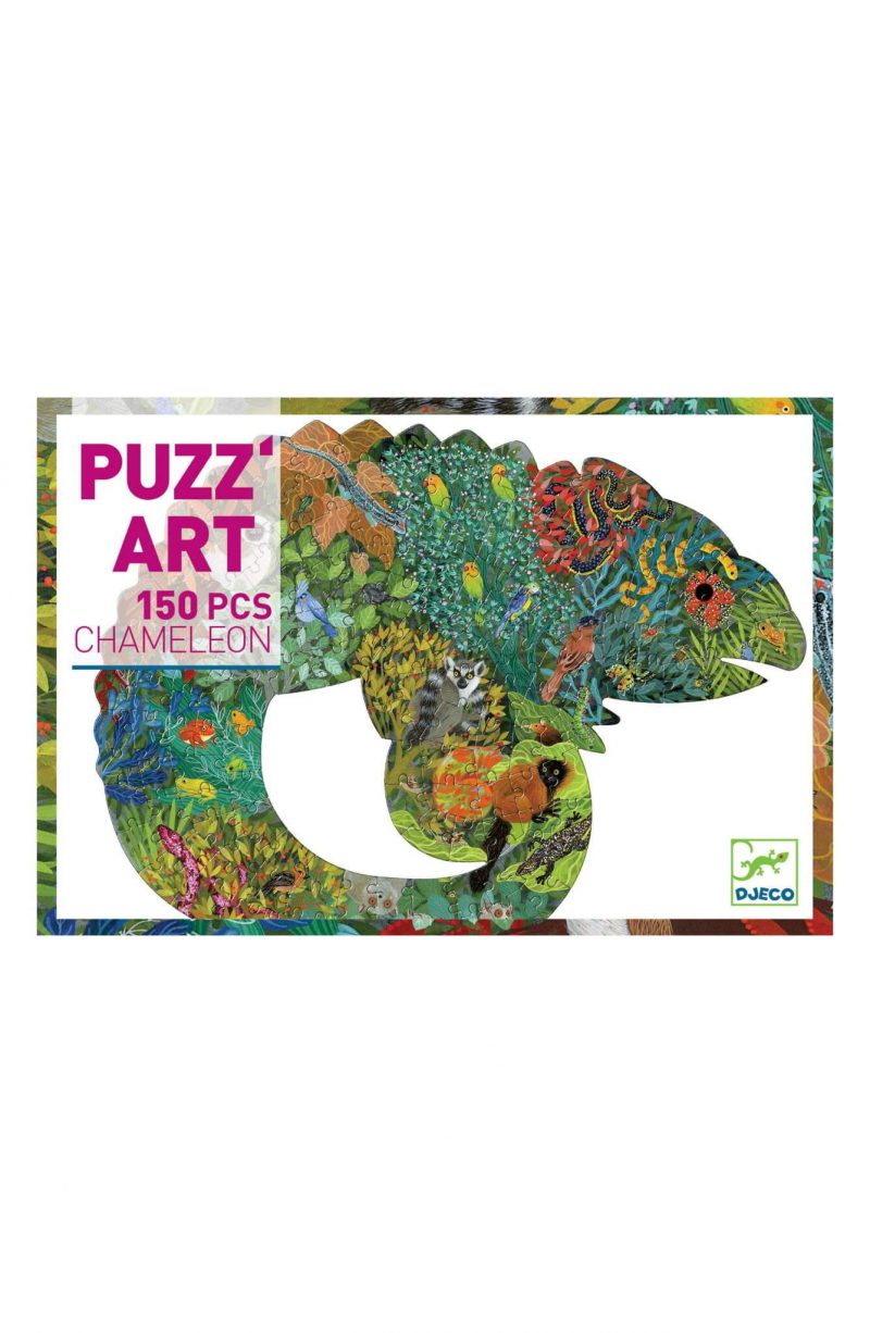 Djeco Chameleon Puzzle 150pce