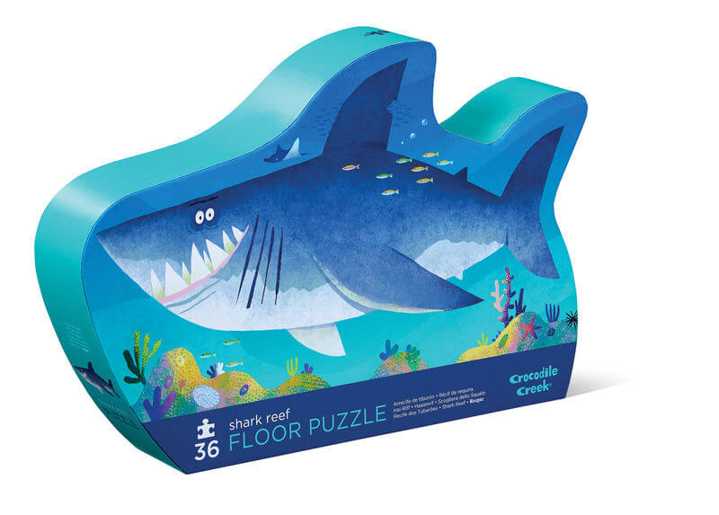 Classic Floor Puzzle 36 pc – Shark Reef-small (1) Shark Reef Puzzle 36pc