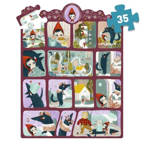 Story Puzzle 35pc Little Red Riding Hood