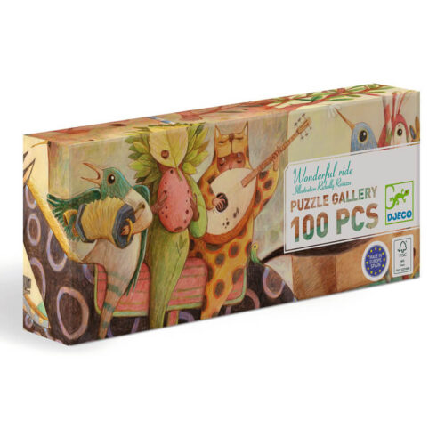 Djeco Wonderful Ride 100pc Puzzle