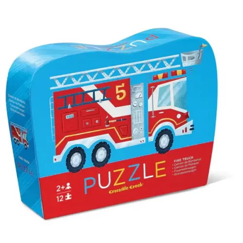 Mini Puzzle Fire Truck 12pc