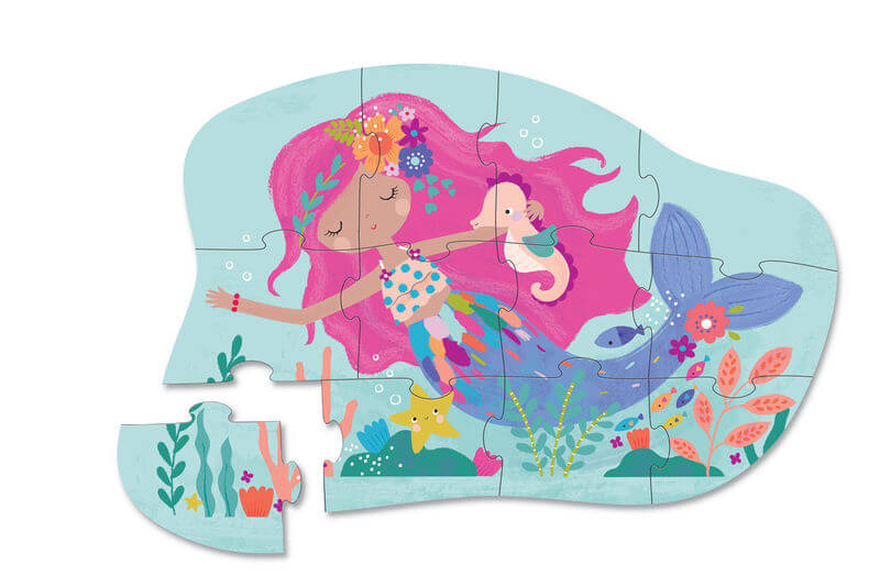 Mini 12PC – Mermaid Dreams Puzzle-small (1)