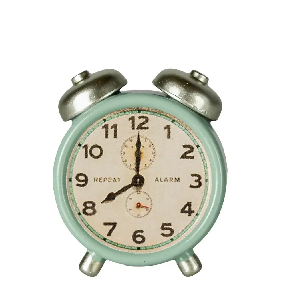 Maileg Alarm Clock Mint