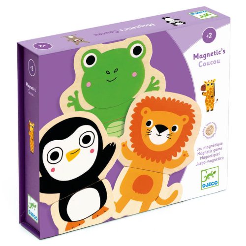 Djeco Magnetic Coucou Animal Set