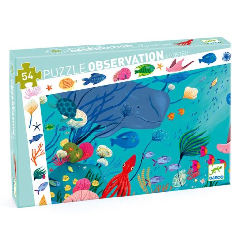 Djeco Observation Puzzle Aquatic 54pc