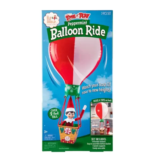 Elf on the Shelf - Peppermint Balloon Ride