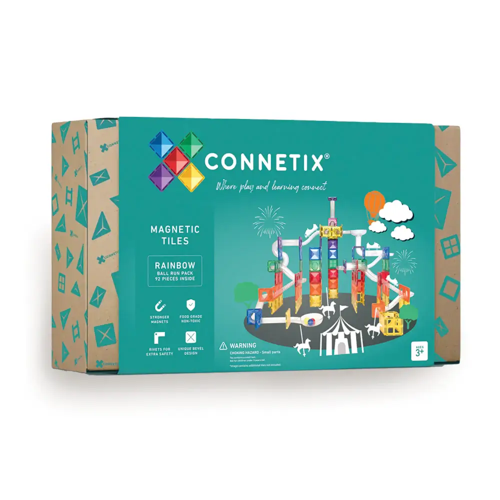 Connetix 92 Piece Ball Run Pack