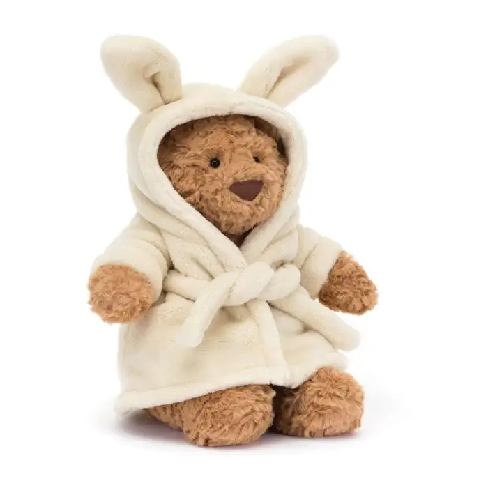Jelllycat Bartholomew Bear Bath Robe