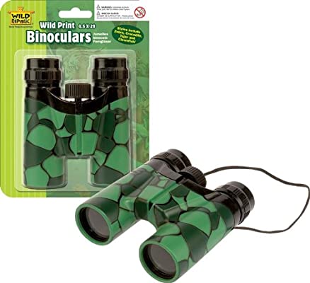 Binoculars Animal Print Crocodile