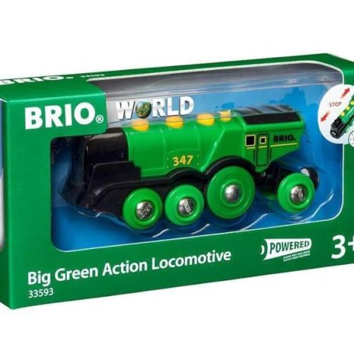 Brio Big Green Action Locomotive