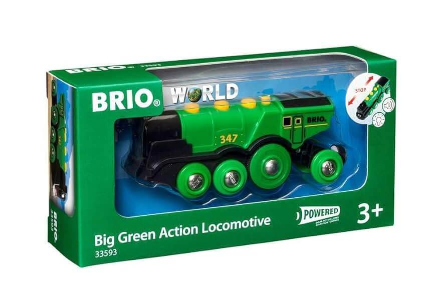 Brio Big Green Action Locomotive