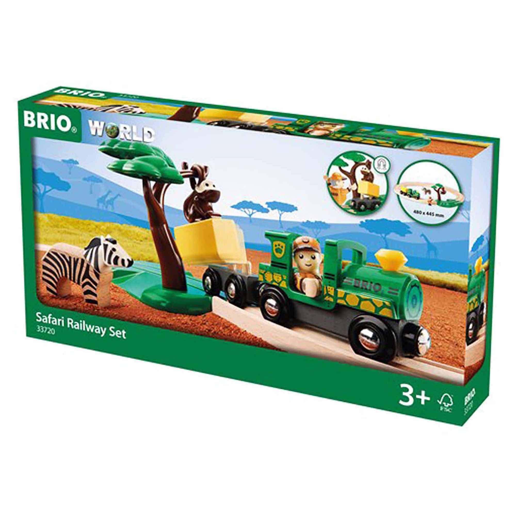 Brio Safari Railway Set