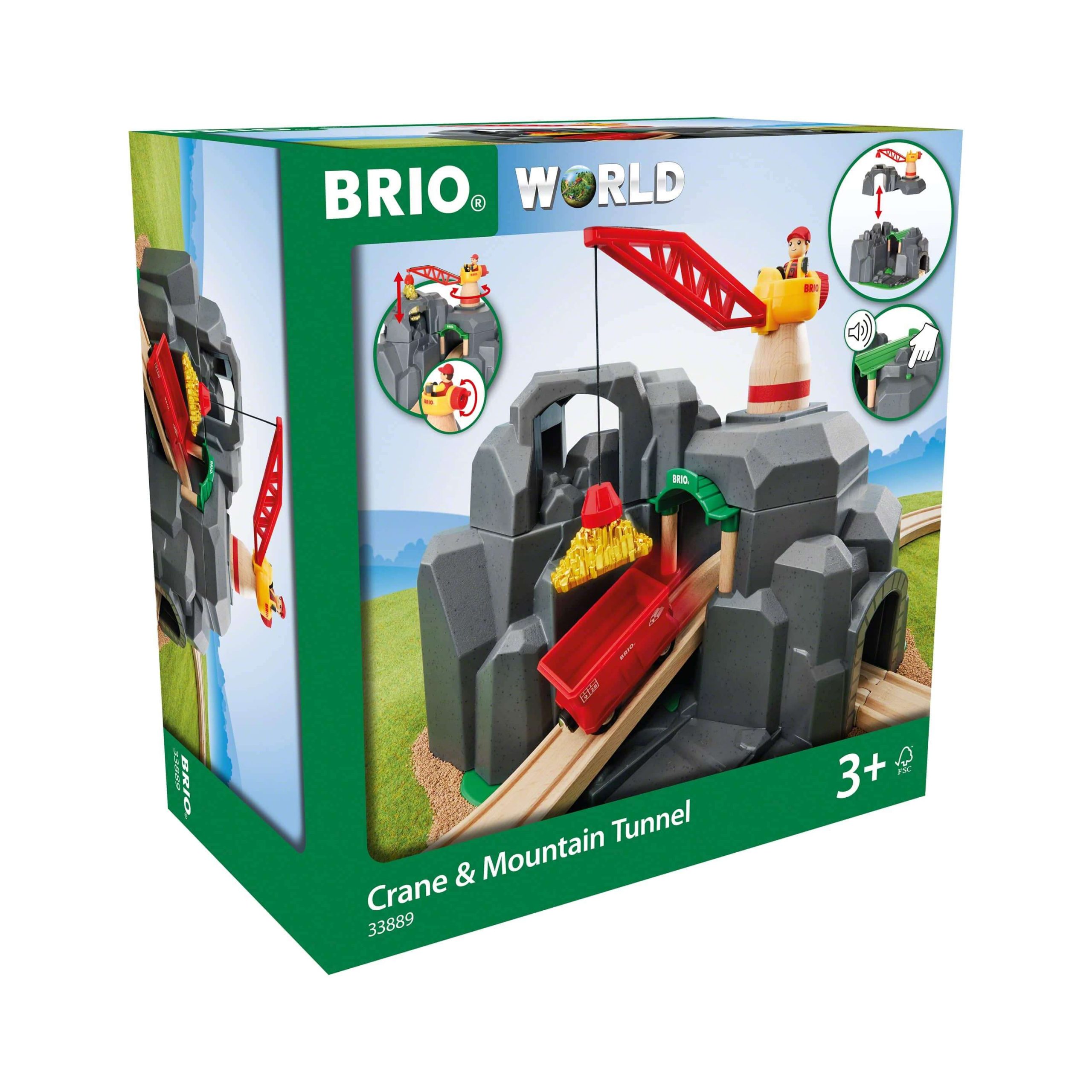 Brio Crane & Mountain Tunnel