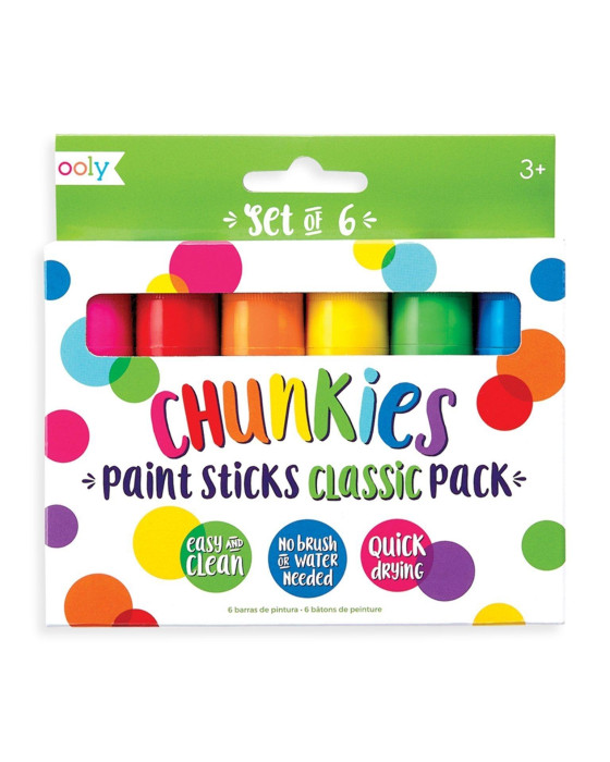 Chunkies Paint Sticks Classic 6 Pack
