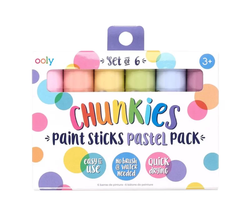 Chunkies Paint Sticks Pastel 6 Pack