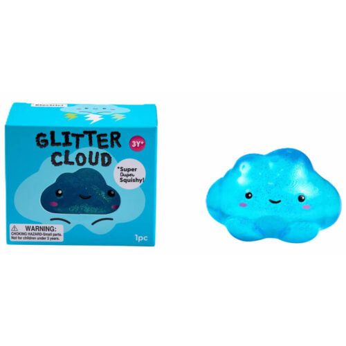 J'adore Glitter Cloud Squishy
