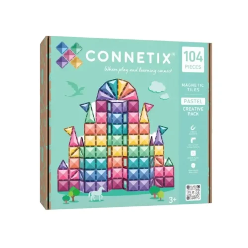 Connetix 104pc Creative Pastel Pk