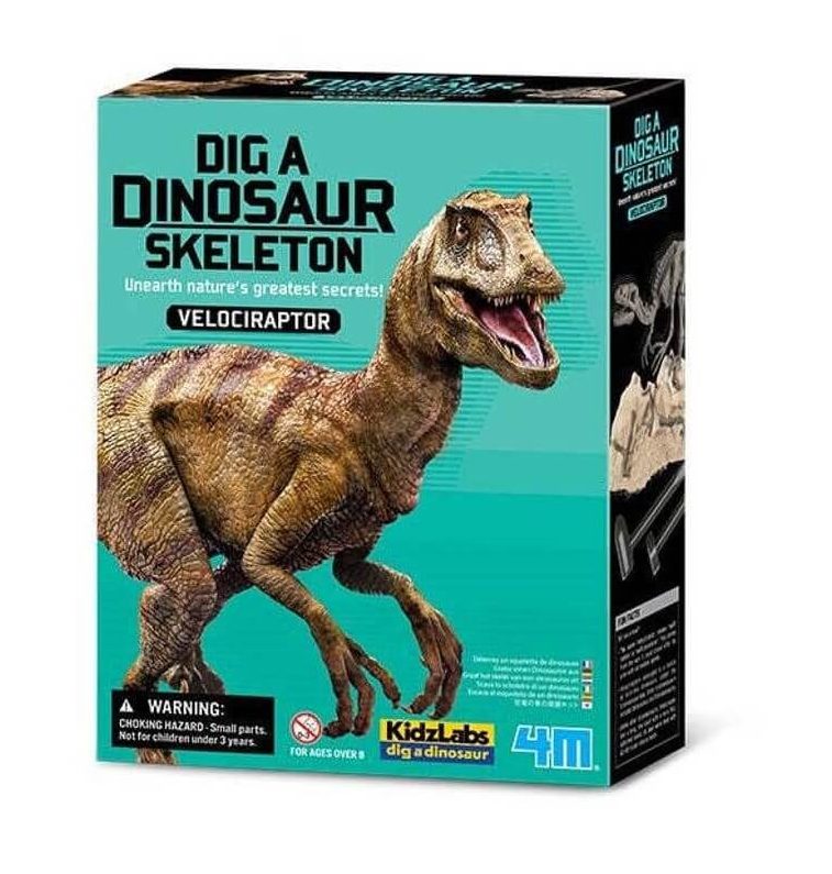 KidzLabs Dig a Dino Velociraptor