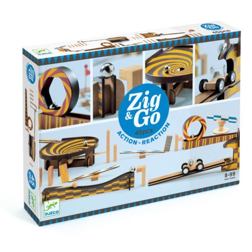 Djeco Zig & Go Wroom 45pc