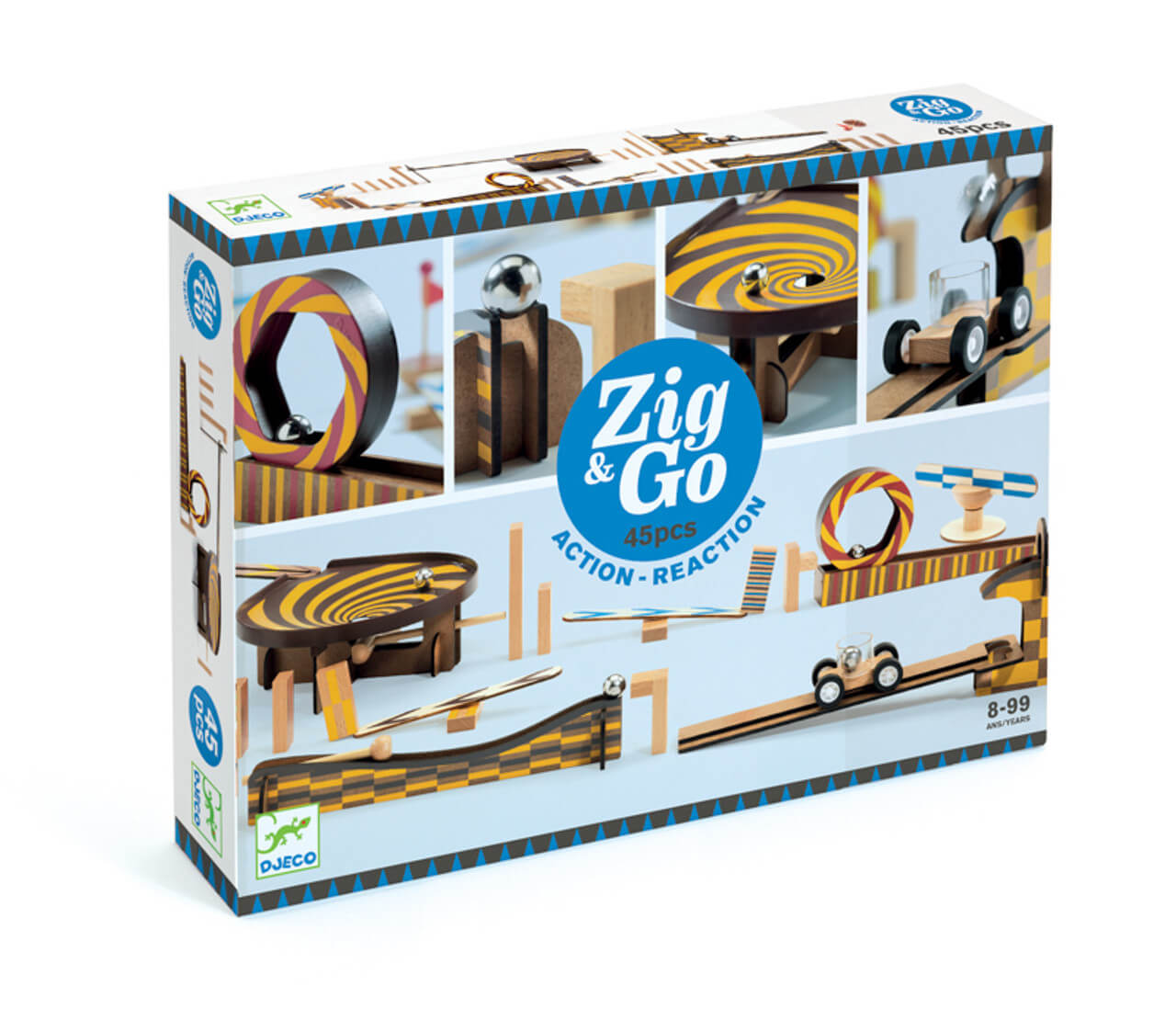 Djeco Zig & Go Wroom 45pc