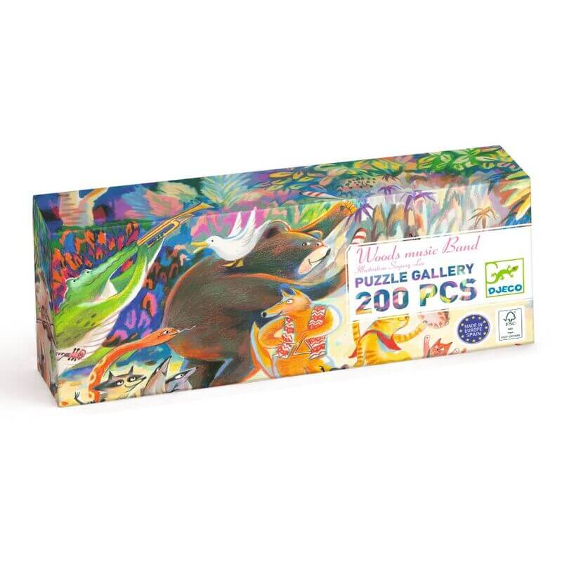 Djeco Woods Music Band Puzzle 200pc