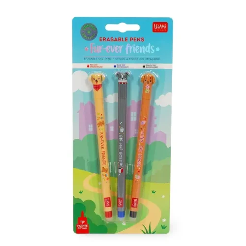 Legami Fur-Ever Friends Pen Set