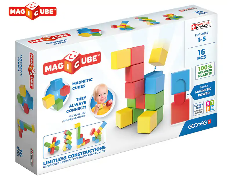 Geomag Magicube Recycled Try Me 16pcs