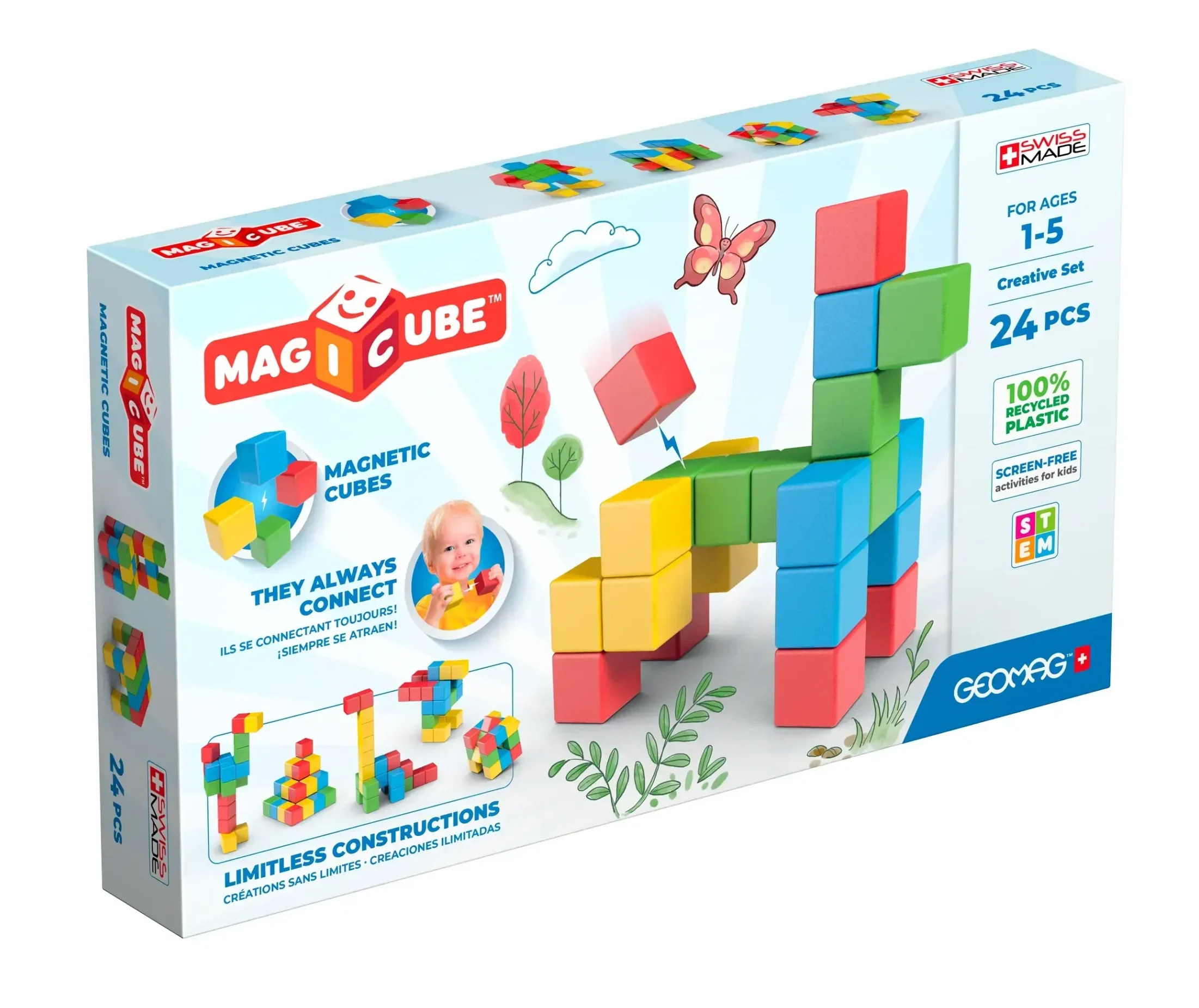 Geomag Magicube RE Creative Set 24