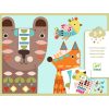 Djeco Giant Animals Paper Set