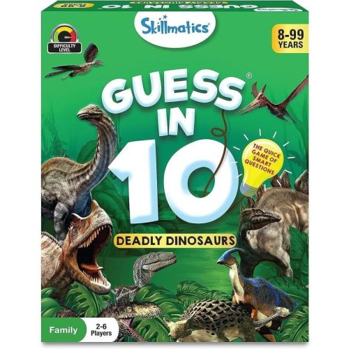 Skillmatics Guess in 10 Deadly Dinosaurs