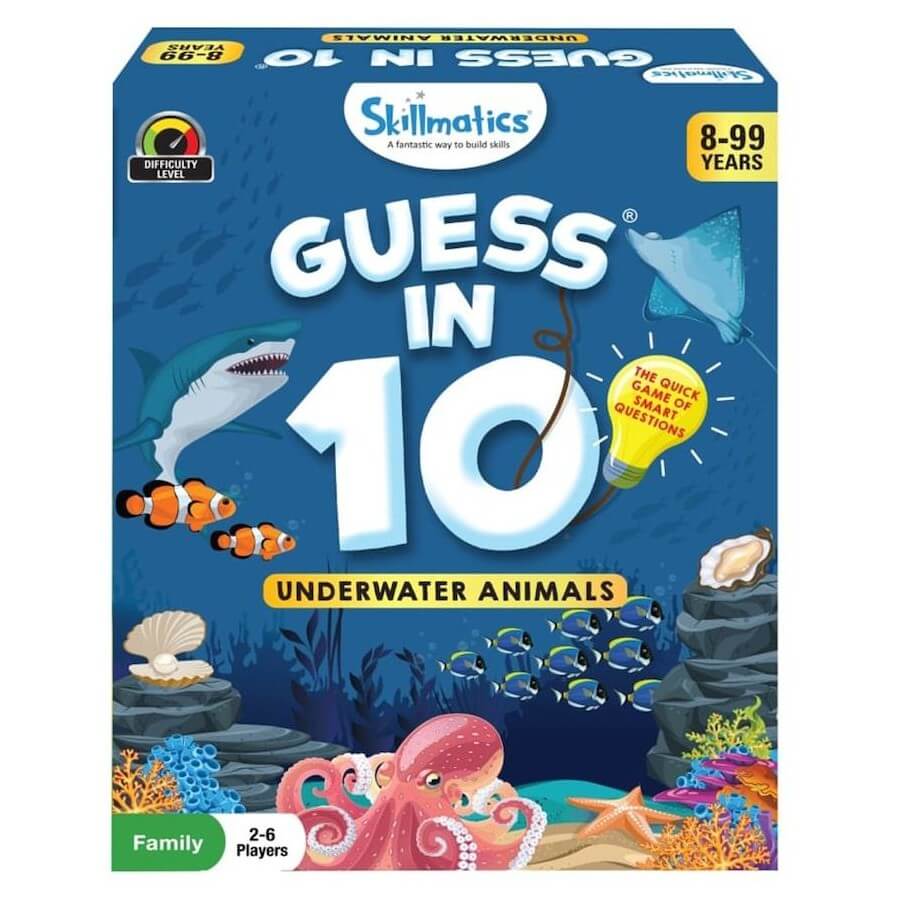 Skillmatics Guess in 10 Underwater Animals