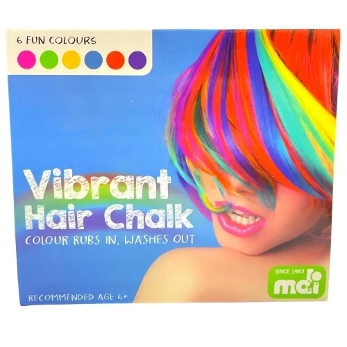 Vibrant Hair Chalk 6 Colours