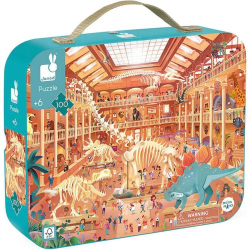 Janod Natural History Museum Puzzle 100pc