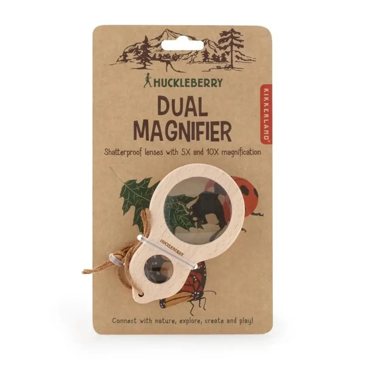 Kikkerland Dual Magnifier