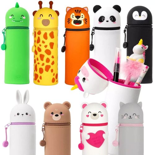 Legami 2-in-1 Silicone Pencil Case