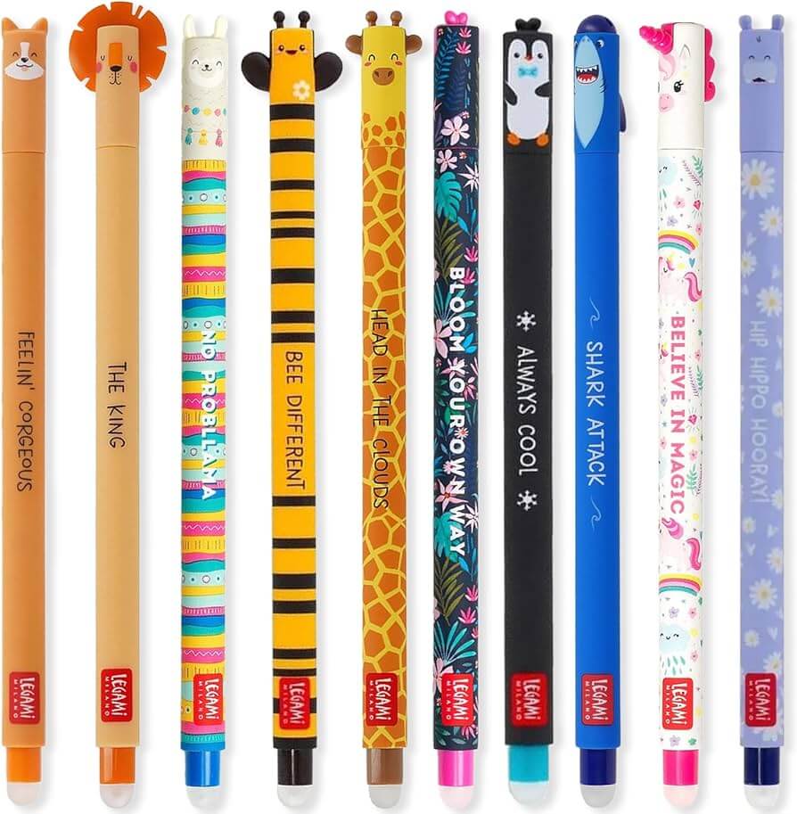 Legami Erasable Gel Pens