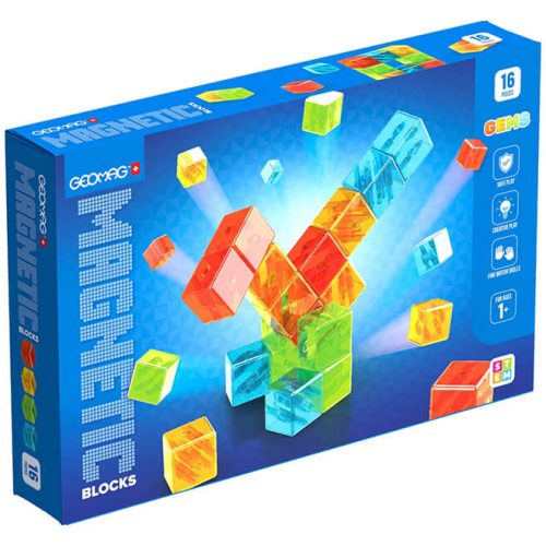 Geomag Magnetic Blocks Gems 16