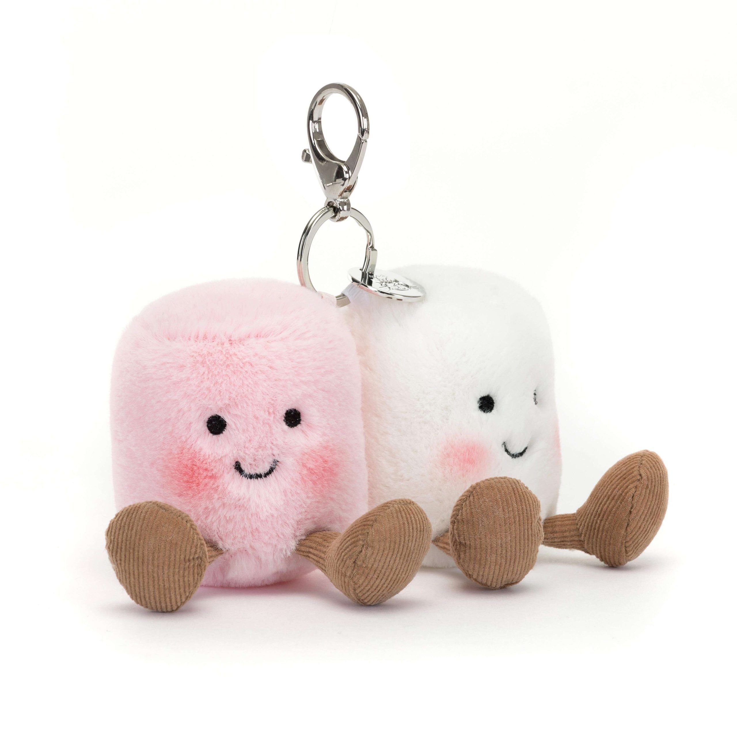 Jellycat Amuseables Marshmallows Bag Charm