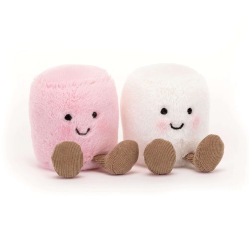 Jellycat Amuseables Pink & White Marshmallows