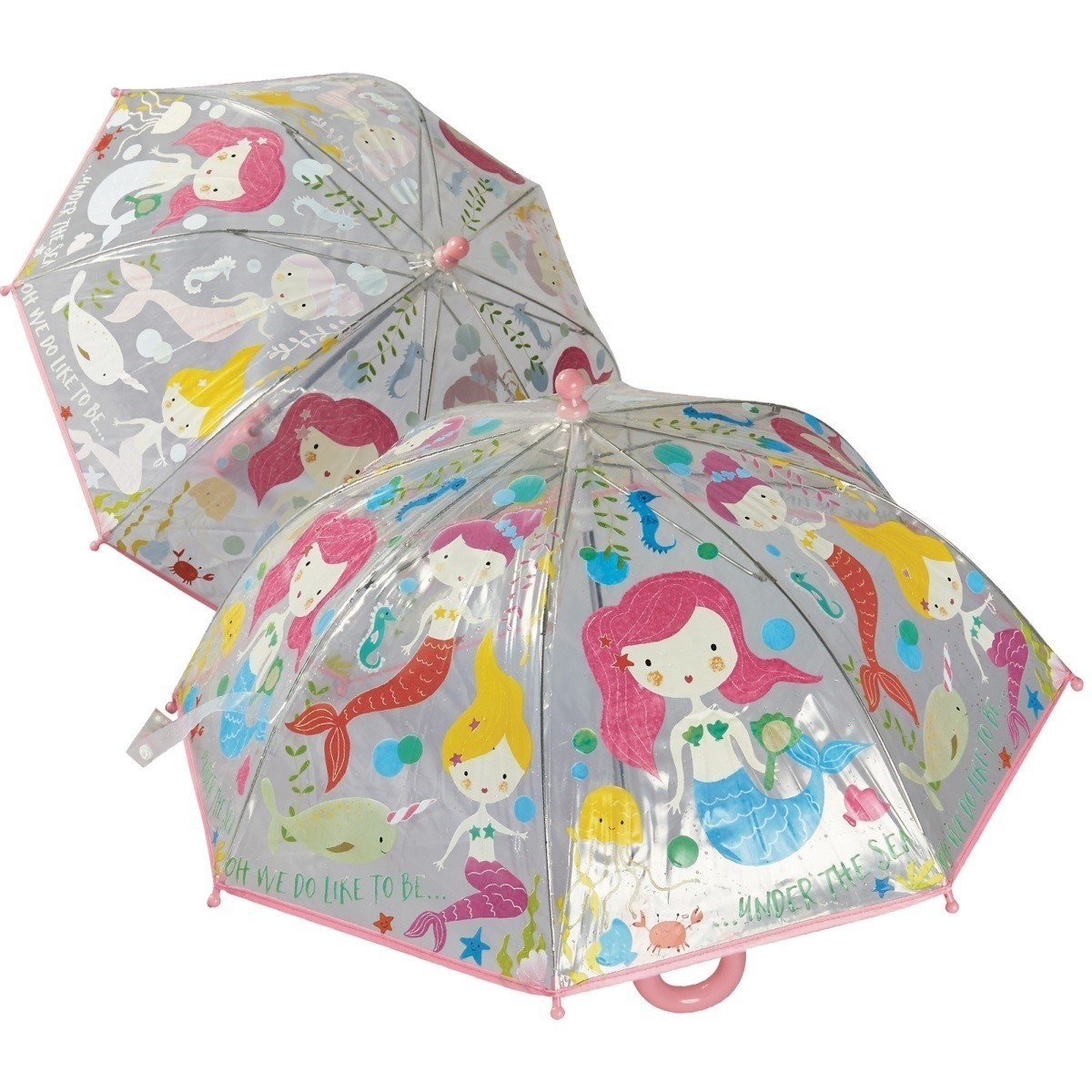 mermaid Colour Changing Umbrella - Mermaid