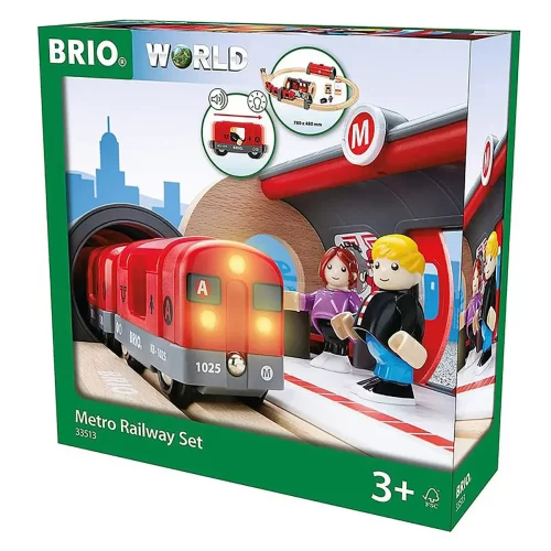 Brio Metro Railway Set