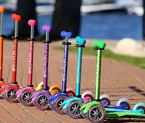 Micro Mini Deluxe LED Scooter - Assorted Colours