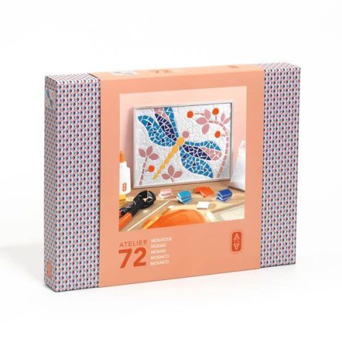 Djeco Atelier 72 - Dragonfly Mosaic Art Kit