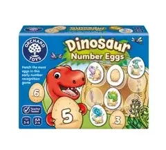 Dinosaur Number Eggs
